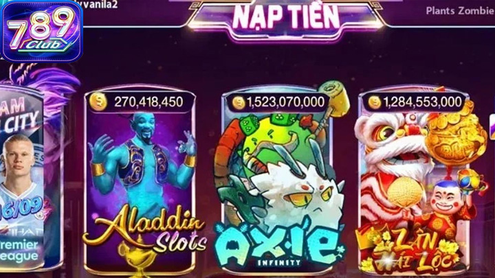 Axie Infinity 789Club là sự kết hợp hoàn hảo giữa giải trí và đầu tư