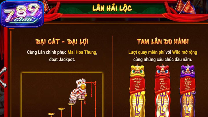 Lân Hái Lộc 789Club là một trò chơi thú vị và hấp dẫn