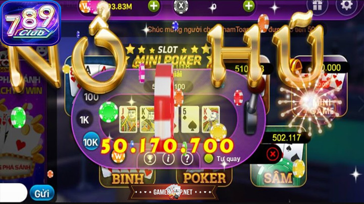 Mini Poker 789Club là sự kết hợp hoàn hảo giữa sự tinh gọn và tính giải trí cao