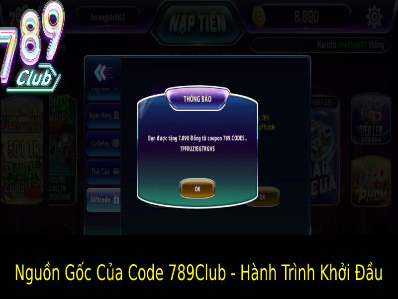 Nguồn Gốc Và Mục Đích Của 789Club Code 50k